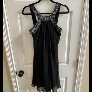 Collection Dressbarn Sleeveless Dress W Rhinestones